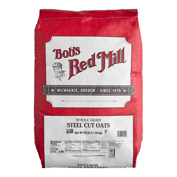 Bob's Red Mill 25 lb. Steel Cut Oats