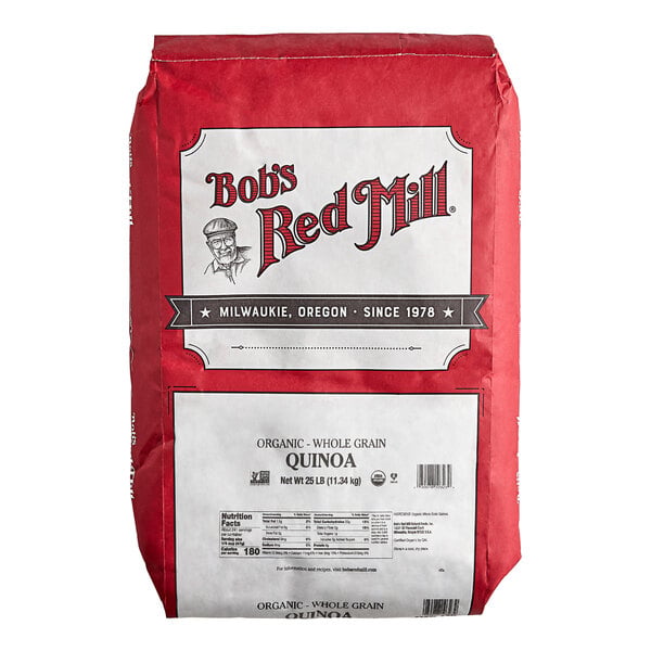 Bob's Red Mill 25 lb. Organic White Quinoa