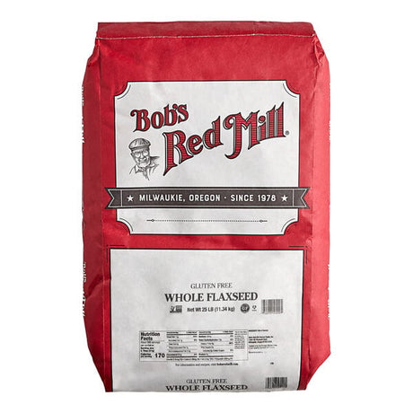 Bob's Red Mill Gluten-Free Brown Flaxseeds 25 lb.