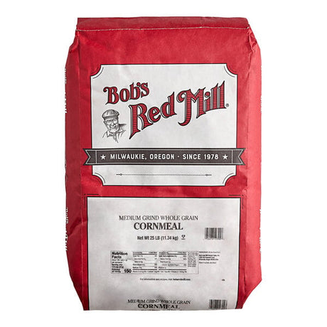 Bob's Red Mill Medium Grind Cornmeal 25 lb.