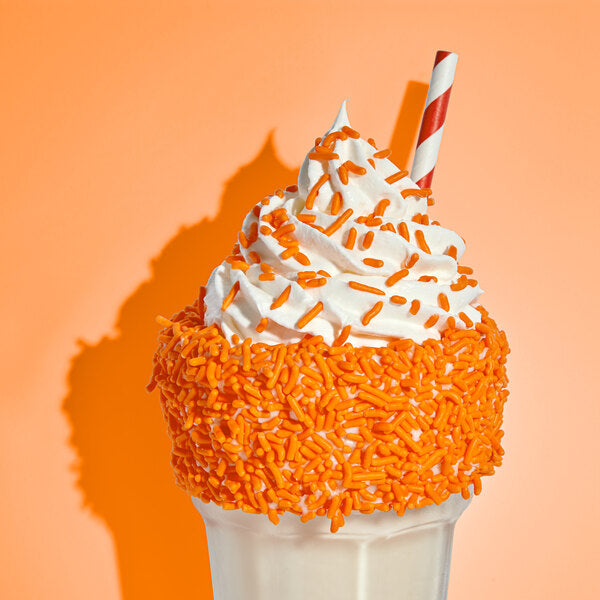 Adourne Expressions Orange Sprinkles 10 lb.
