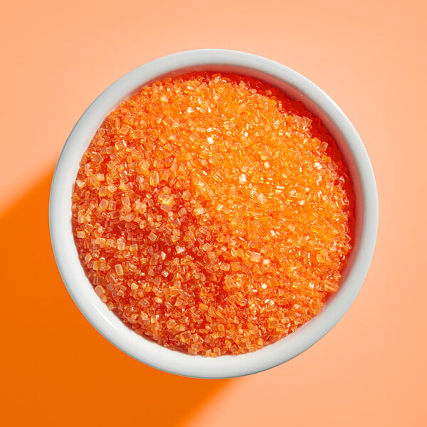 Adourne Expressions Coarse Orange Sanding Sugar 10 lb.