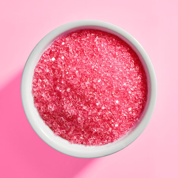 Adourne Expressions Coarse Pink Sanding Sugar 10 lb.