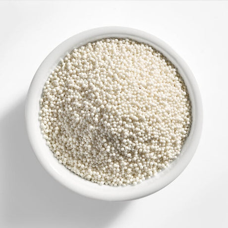 Adourne Expressions White Nonpareils 10 lb.