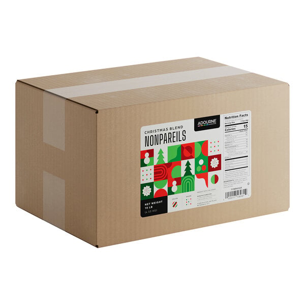 Adourne Expressions 10 lb. Christmas Nonpareil Mix