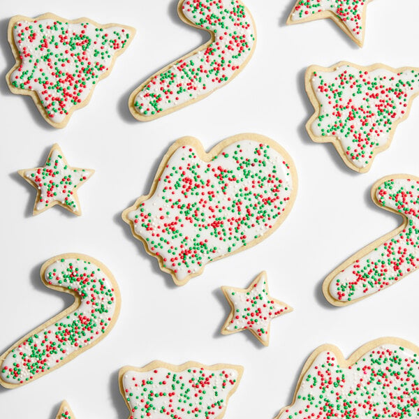 Adourne Expressions 10 lb. Christmas Nonpareil Mix