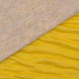 Italian Bright Yellow Double-Faced Contemporary Jersey