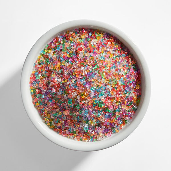 Adourne Expressions Coarse Rainbow Sanding Sugar 10 lb.
