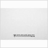 Italian White Geometric Modern Rayon Blend