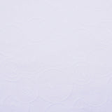 Italian White Geometric Modern Rayon Blend