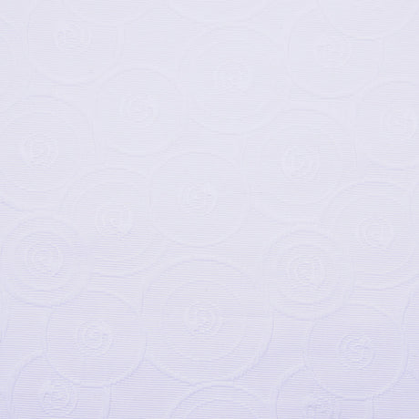 Italian White Geometric Modern Rayon Blend