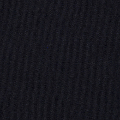 Black Cotton and Polyester Suiting