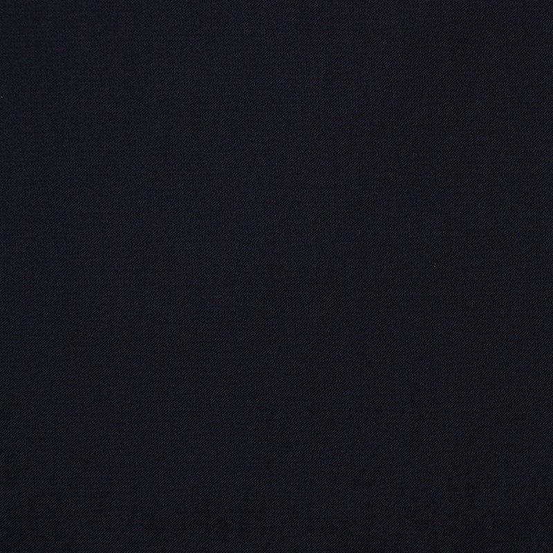 Black Cotton and Polyester Suiting