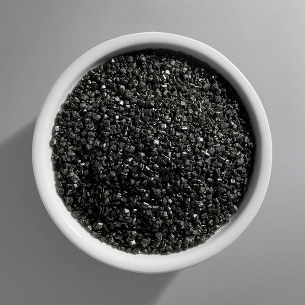 Adourne Expressions Coarse Black Sanding Sugar 10 lb.