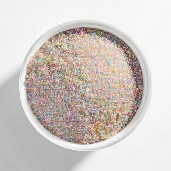 Adourne Expressions Fine Pastel Rainbow Sanding Sugar 10 lb.