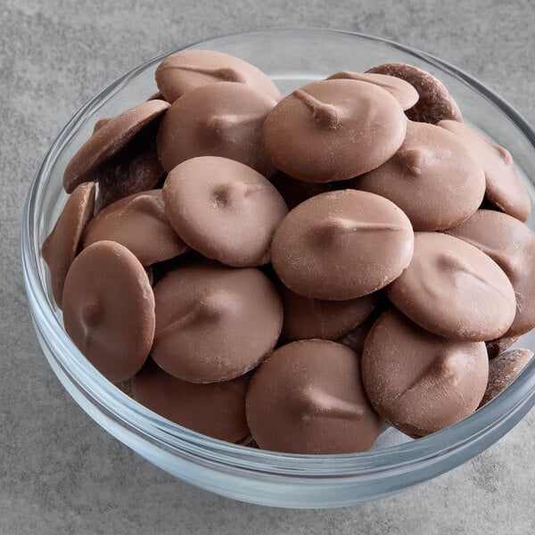 Guittard Milk Chocolate Compound Coating Wafers 25 lb.