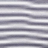 Italian Black Striped Cotton-Blended Woven