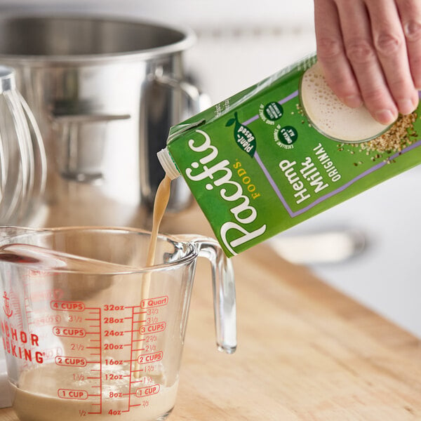 Pacific Foods Hemp Milk 32 fl. oz. - 12/Case