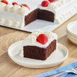 Rich's Chocolate Cake with Whipped Icing 1/4 Sheet 33.25 oz. - 8/Case