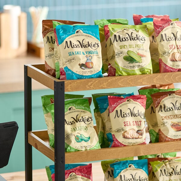 Miss Vickie's Kettle Potato Chip Variety Pack - 60/Case