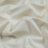 Ecru Stretch Cotton Twill