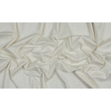 Ecru Stretch Cotton Twill