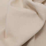 Bonded Speckled Fog Cotton Twill and Caviar Wool Fleece