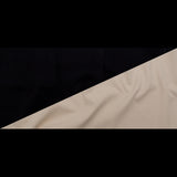 Bonded Speckled Fog Cotton Twill and Caviar Wool Fleece