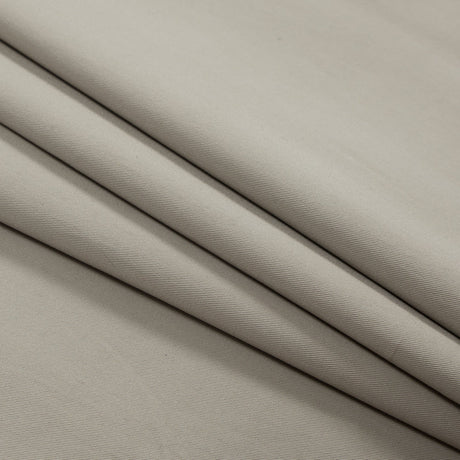 Italian Tan Stretch Cotton Twill Shirting