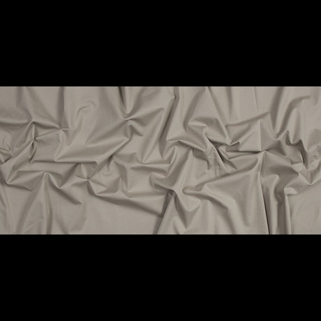 Italian Tan Stretch Cotton Twill Shirting