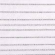 Italian Semi-Sheer White Striped Cotton-Blended Woven