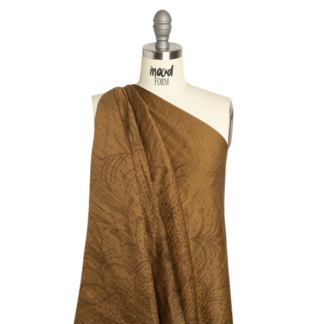 French Whisper-Thin Bronze Cotton Blend