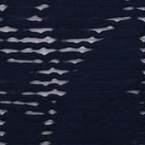 Navy Peekaboo Cotton Woven
