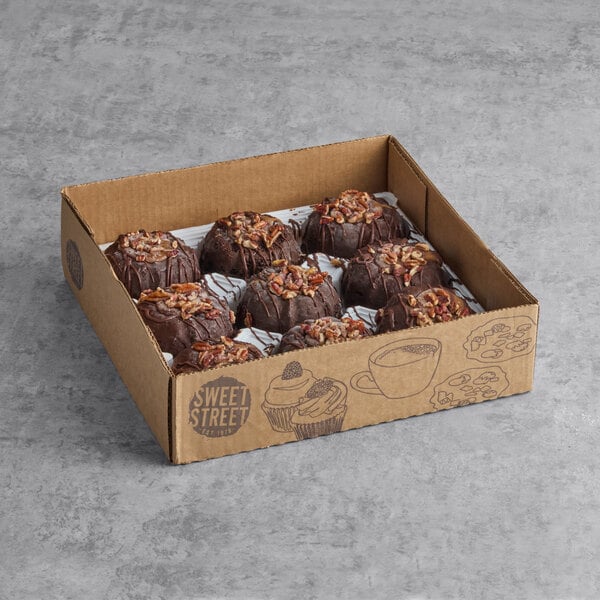 Sweet Street Desserts Turtle Molten Lava Cake 4.8 oz. - 36/Case
