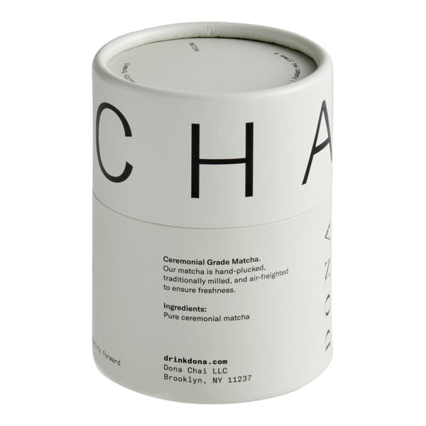 Dona First-Flush Ceremonial Matcha Powder 30 Gram (1.06 oz.) Tin - 24/Case