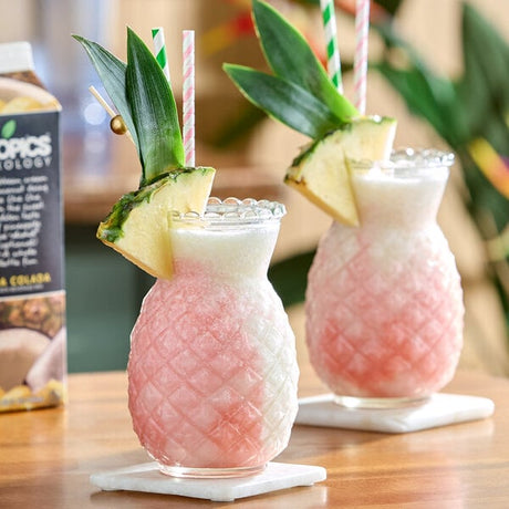 Tropics Mixology Pina Colada Frozen Beverage Mix 32 fl. oz. - 12/Case