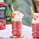 Tropics Mixology Strawberry Frozen Beverage Mix 32 fl. oz. - 12/Case