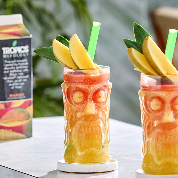 Tropics Mixology Mango Frozen Beverage Mix 32 fl. oz. - 12/Case