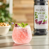 Monin Premium Wild Grape Flavoring Syrup 1 Liter - 4/Case