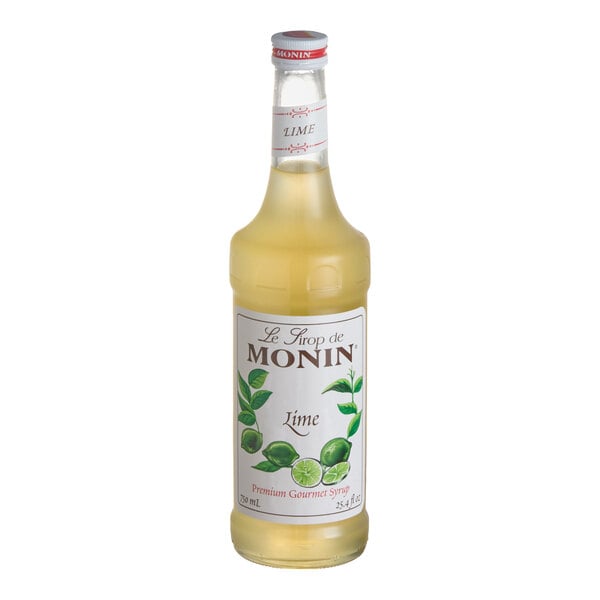 Monin Premium Lime Flavoring / Fruit Syrup 750 mL