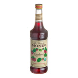 Monin Organic Raspberry Flavoring / Fruit Syrup 750 mL - 6/Case