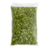 IQF Diced Green Peppers 2 lb. - 12/Case
