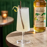 Monin Organic Vanilla Flavoring Syrup 750 mL - 6/Case