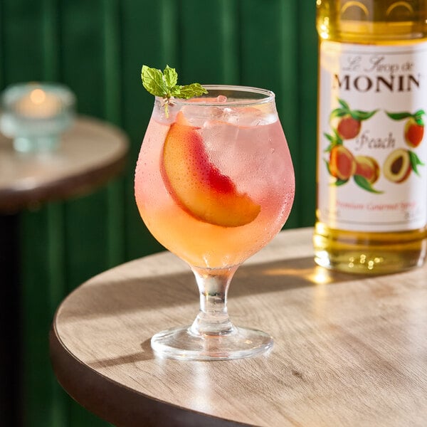 Monin Premium Peach Flavoring / Fruit Syrup 750 mL
