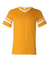 Augusta Sportswear V-Neck Jersey with Striped Sleeves