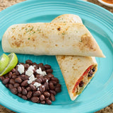 El Mejor Tortillas Restaurant-Style Flour Tortillas 12" - 72/Case