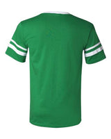 Augusta Sportswear V-Neck Jersey with Striped Sleeves