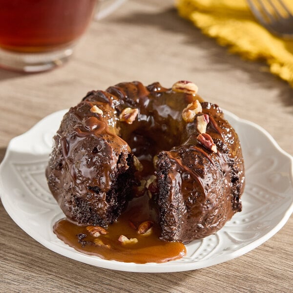 Sweet Street Desserts Turtle Molten Lava Cake 4.8 oz. - 36/Case