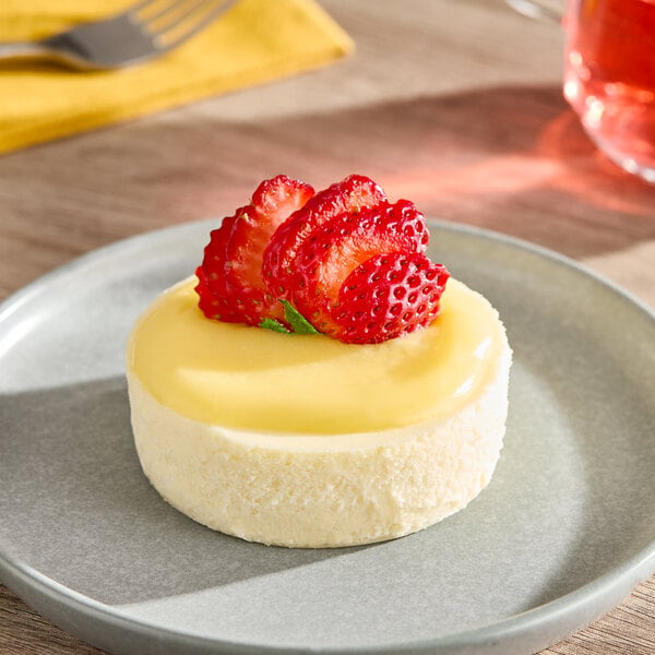Sweet Street Desserts Manifesto Yuzu Cheesecake 4 oz. - 32/Case