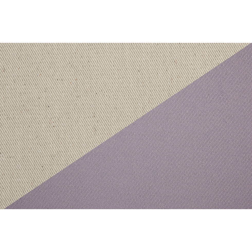 Ivory/Evening Haze Cotton-Wool Double Cloth Twill